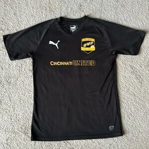 Rare!Puma Youth “Cup” Cincinnati United Premier Soccer Shirt!